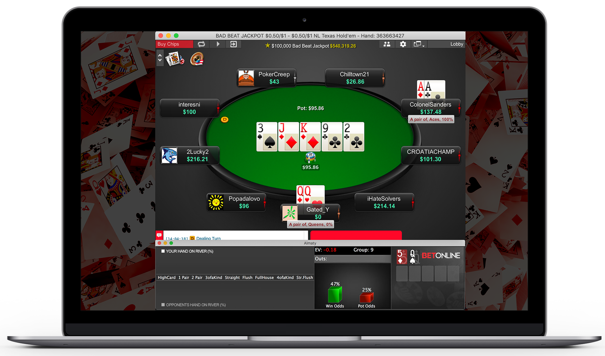 poker software easy for mac